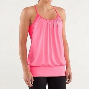 Lululemon No Limits Hot Pink Tank